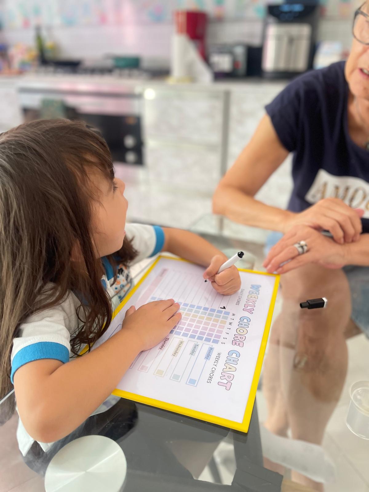 Toddler Chore Chart